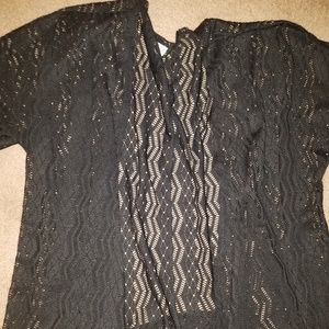 Lularoe large black lindsay